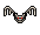 Skeletal bat sprite